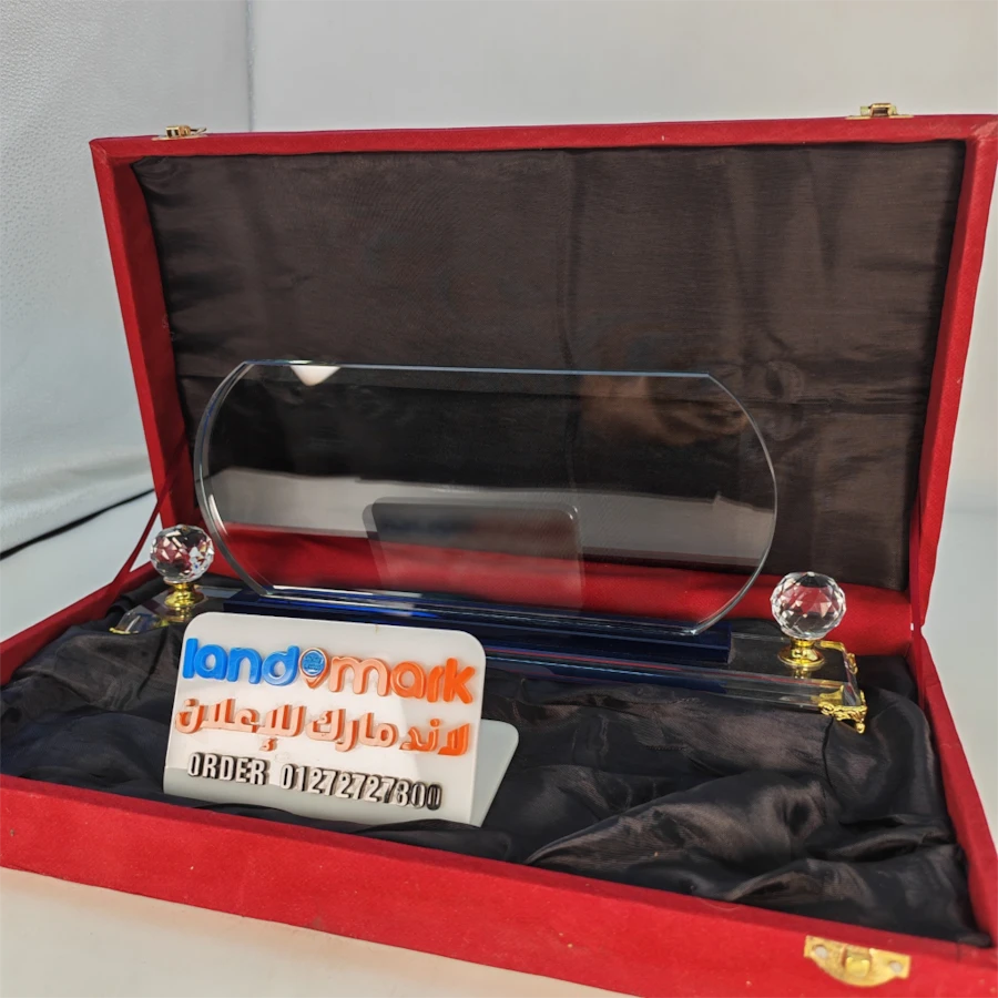 Crystal NamePlate S99 يافطة مكتب كريستال لارج