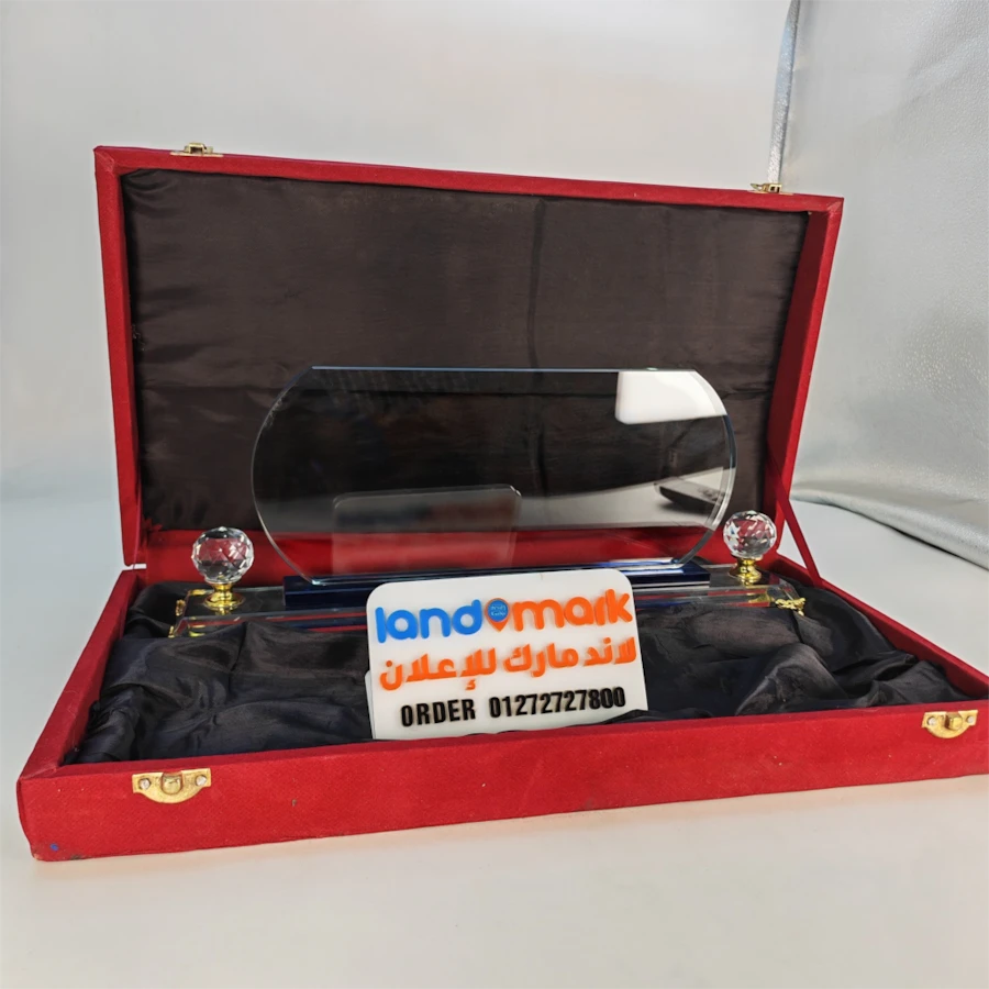 Crystal NamePlate S99 يافطة مكتب كريستال لارج