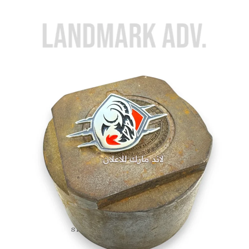 دبوس بدلة معدن قطع على شكل اللوجو | Suit Pin Metal Logo Design
