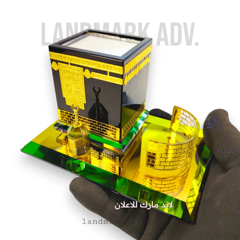 🕋 هدية نموذج كريستال الكعبة المشرفة K3